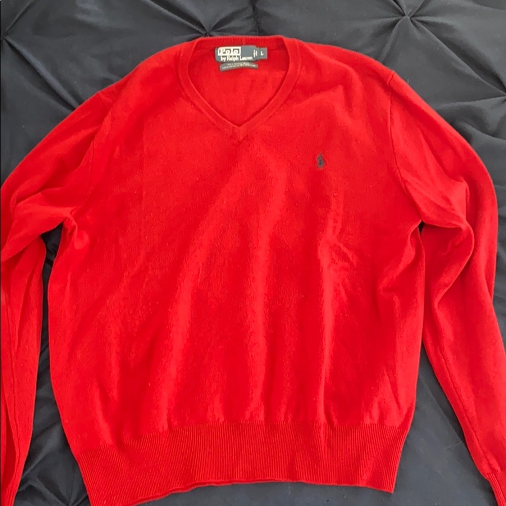Men’s Scarlet Red JCrew Sweater